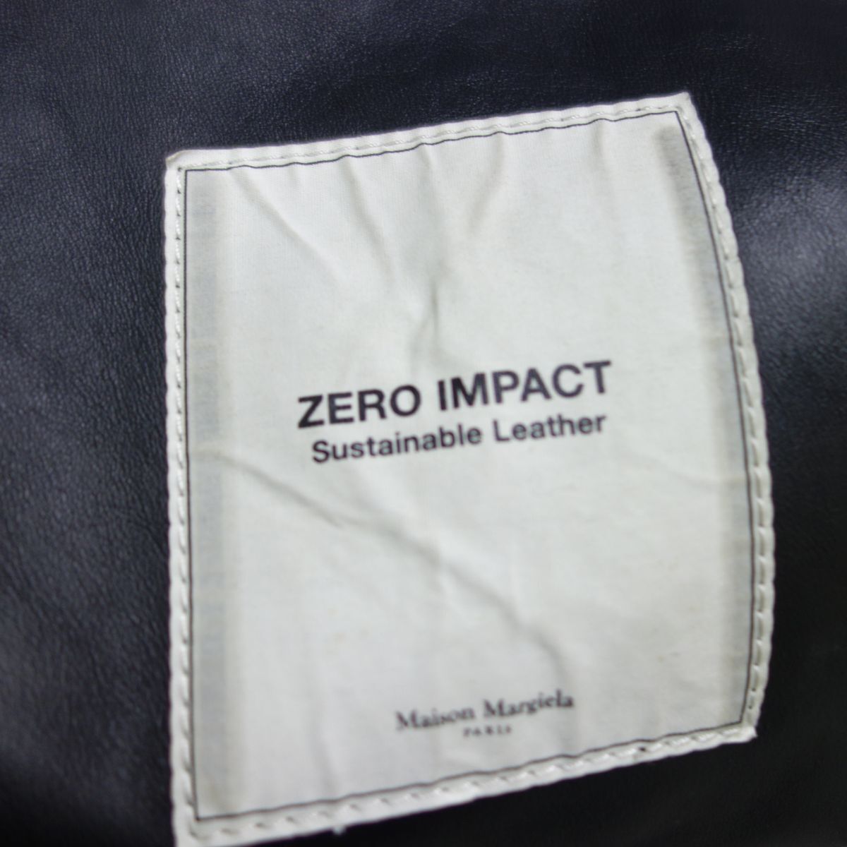 メゾンマルジェラ マルタンマルジェラ レザー ZERO IMPACT ショッピングバッグ トート 21AW MAISON MARGIELA COLLECTION S55WC0130の画像4