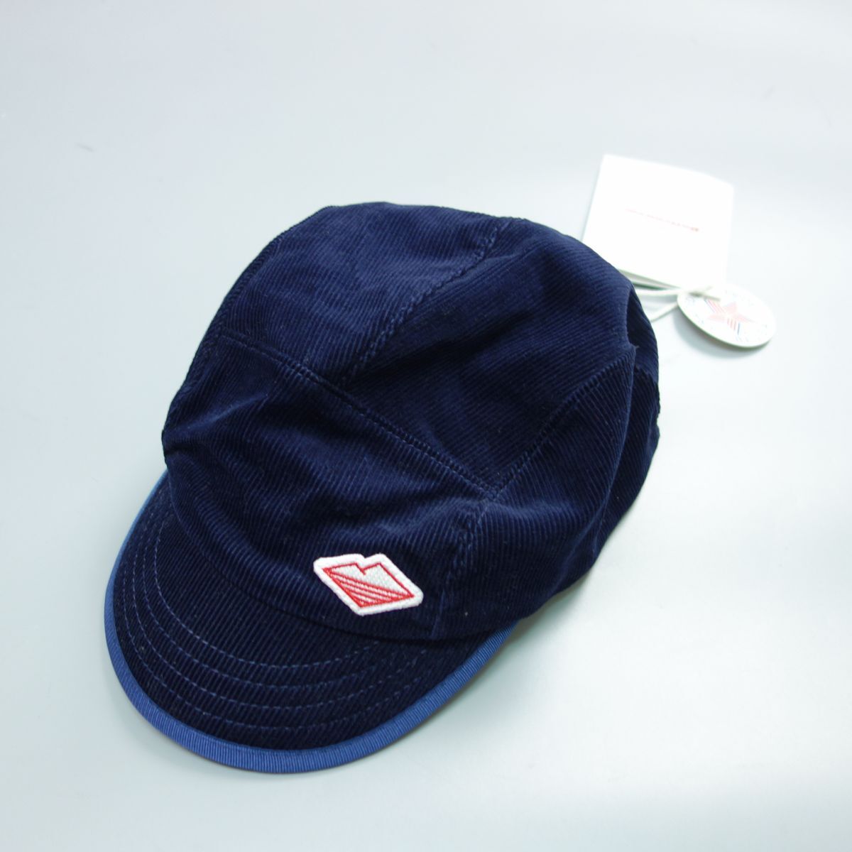 未使用タグ付 Battenwear/バテンウェア アメリカ製 5パネルコーデュロイキャップ/Travel Cap ネイビー_画像1