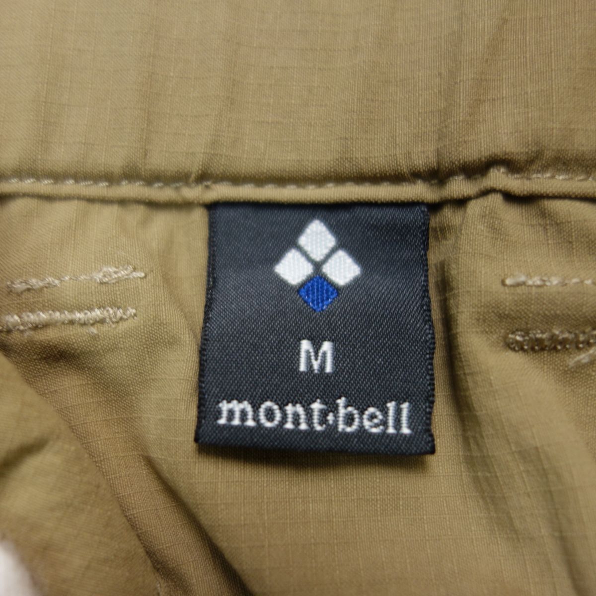 極美品 モンベル mont-bell 撥水 ハイキングパンツ メンズ M 1105571 アウトドアの画像7