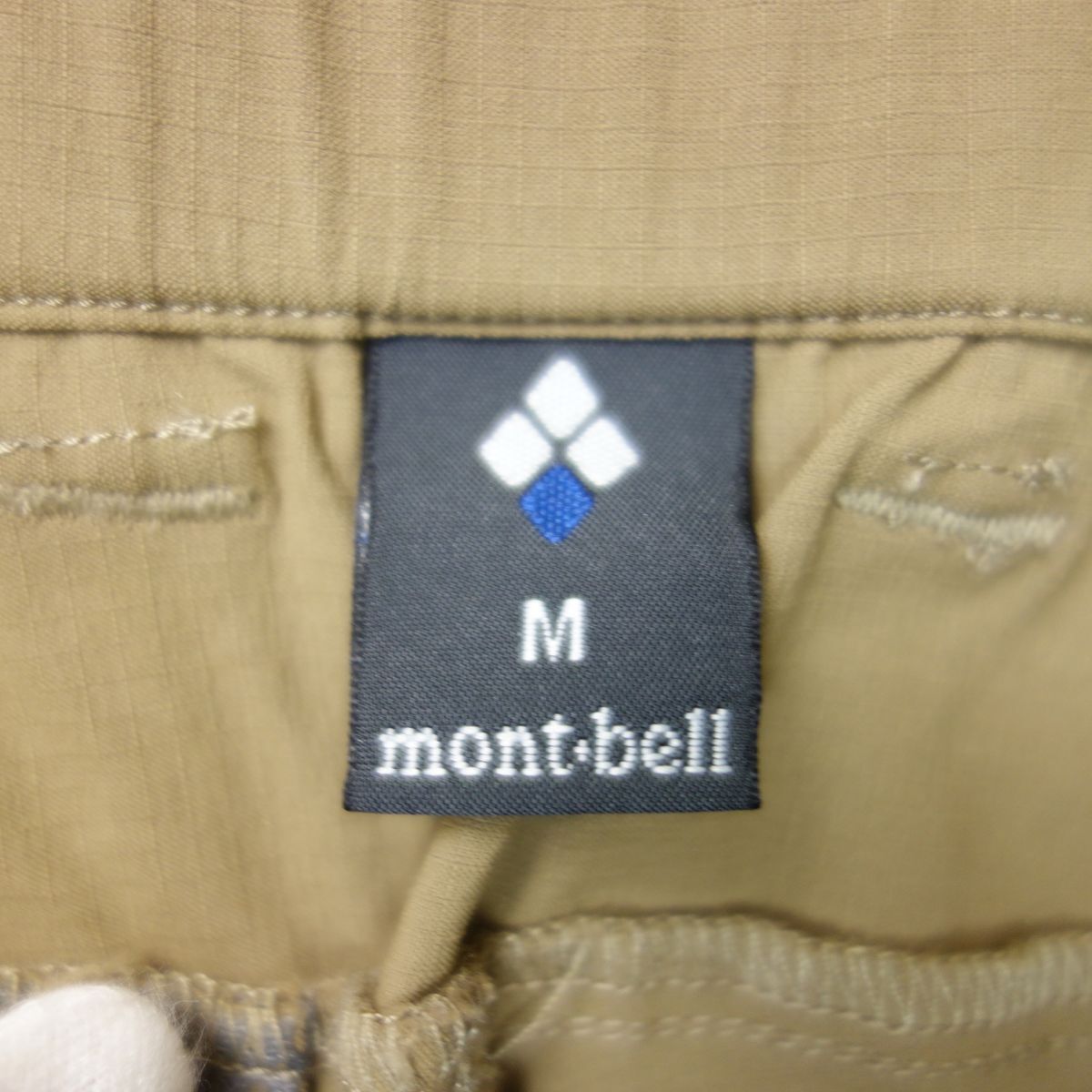 極美品 モンベル mont-bell 撥水 ハイキングパンツ メンズ M 1105571 アウトドアの画像7