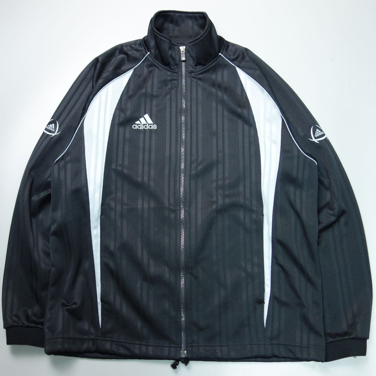 美品 90s 00s Y2K ADIDAS アディダス トラックジャケット ジャージジャケット パンツ M メンズ サッカー_画像2