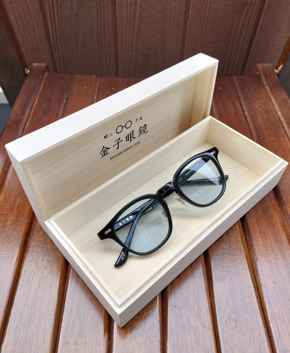 2022年12月購入【金子眼鏡】KCS29-BK(CBL)《定価¥37 400-》黒縁 2022年12月購入【金子眼鏡】KCS29-BK(CBL)《定価¥37 400-》黒縁