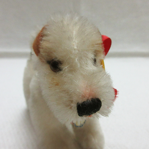 ドイツ製■Steiff シュタイフ ぬいぐるみ 犬 FOXY 耳タグ 耳ボタン 人形 シュタイフ社 フィギュア ヴィンテージ レトロの画像7