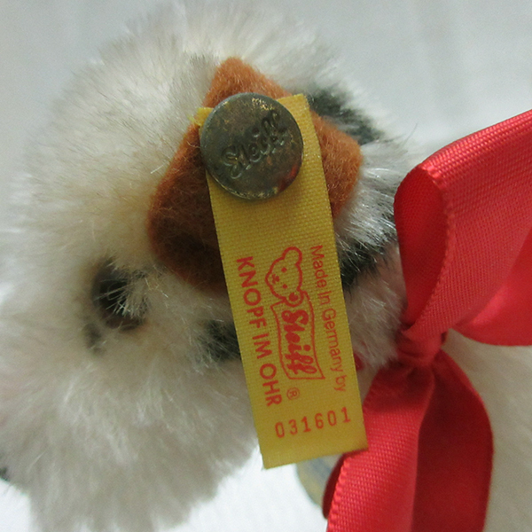 ドイツ製■Steiff シュタイフ ぬいぐるみ 犬 FOXY 耳タグ 耳ボタン 人形 シュタイフ社 フィギュア ヴィンテージ レトロの画像9