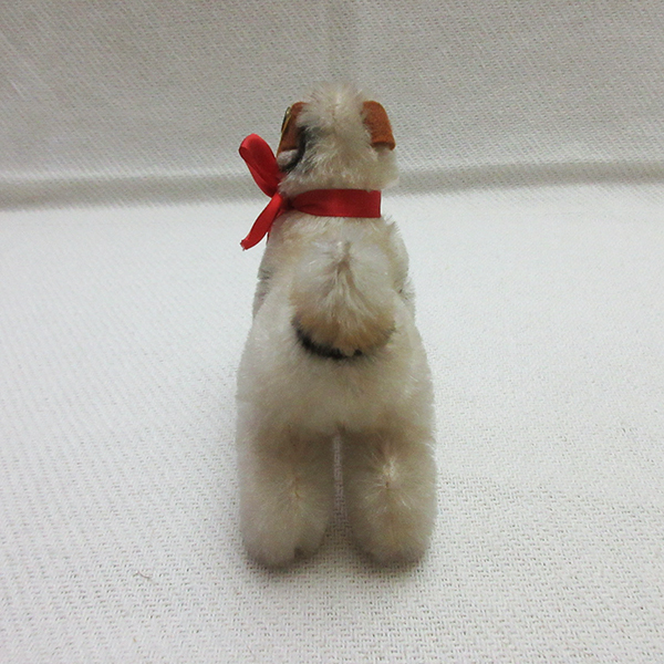 ドイツ製■Steiff シュタイフ ぬいぐるみ 犬 FOXY 耳タグ 耳ボタン 人形 シュタイフ社 フィギュア ヴィンテージ レトロの画像4