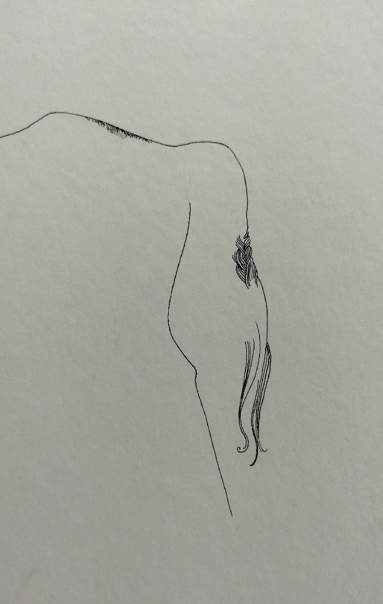 真作保証『宇野亜喜良 肉筆原画 画稿 あの娘 あのこ』直筆サイン 真作保証『宇野亜喜良 肉筆原画 画稿 あの娘 あのこ』直筆サイン