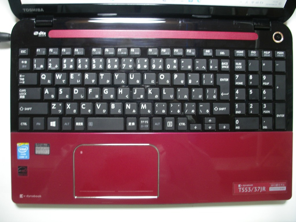 ★TOSHIBA ノートパソコン dynabook,T553/37JR Win11Home / Celeron メモリ4GB / HDD250GB / 通電BIOS起動可 / ジャンク品の画像4