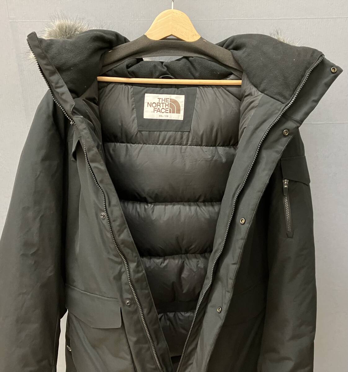 THE NORTH FACE ノースフェイス メンズ ホワイトレーベル グラントダウンパーカ NJ1DI51K ダウンジャケット アウトドア 2XL_画像3