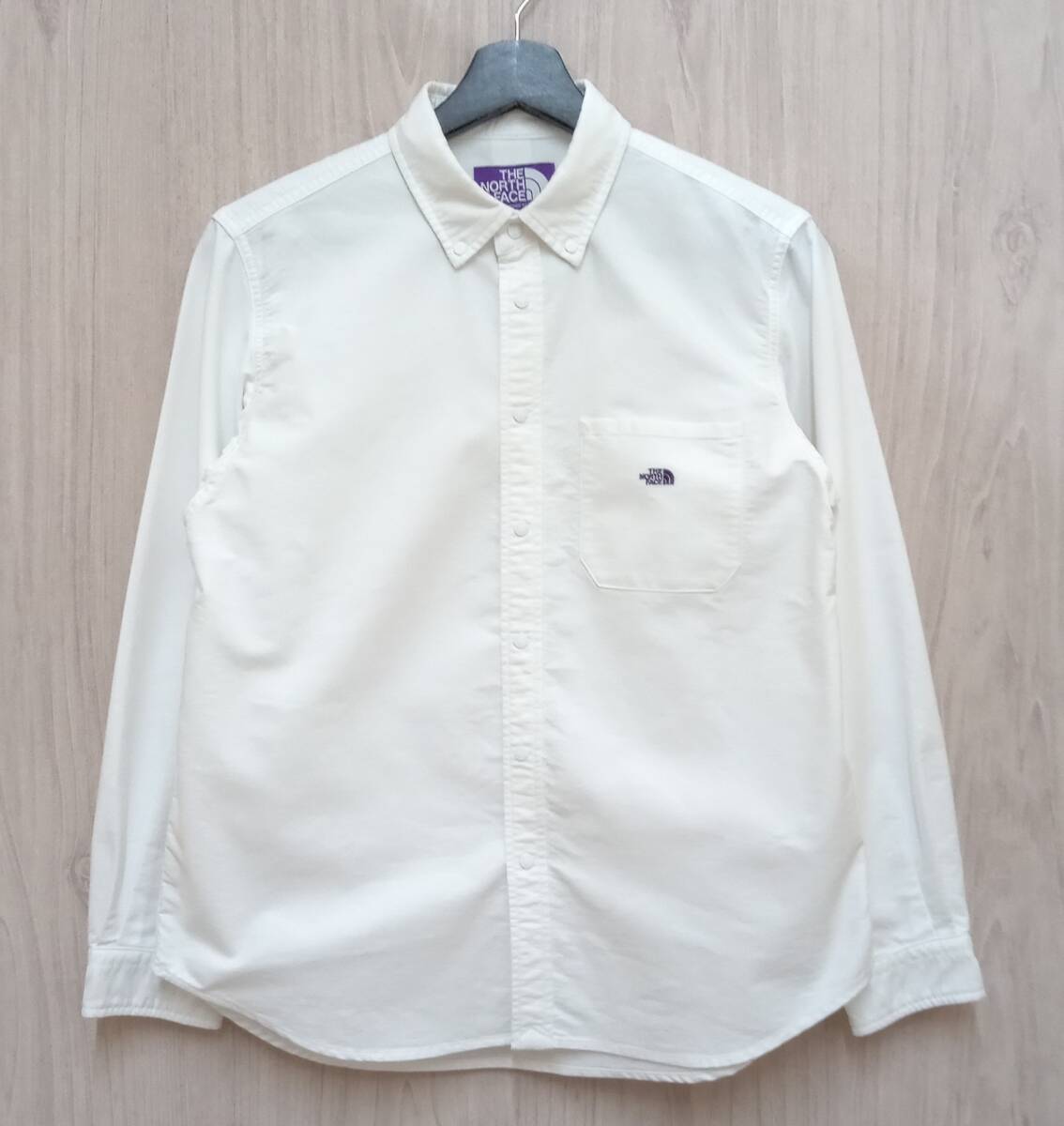 【高い素材】 THE NORTH FACE PURPLE LABEL/ザ ノースフェイス パープルレーベル/長袖シャツ/× NANAMICA/NT3118N/Cotton Polyester OX B.D. Shirt/WS 長袖シャツ