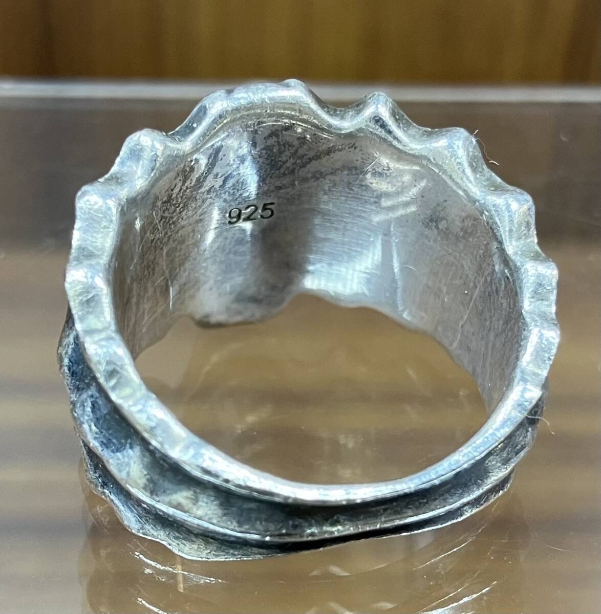 シルバー スカル リング SV 925 指輪 骸骨 メンズ 21.5号_画像4