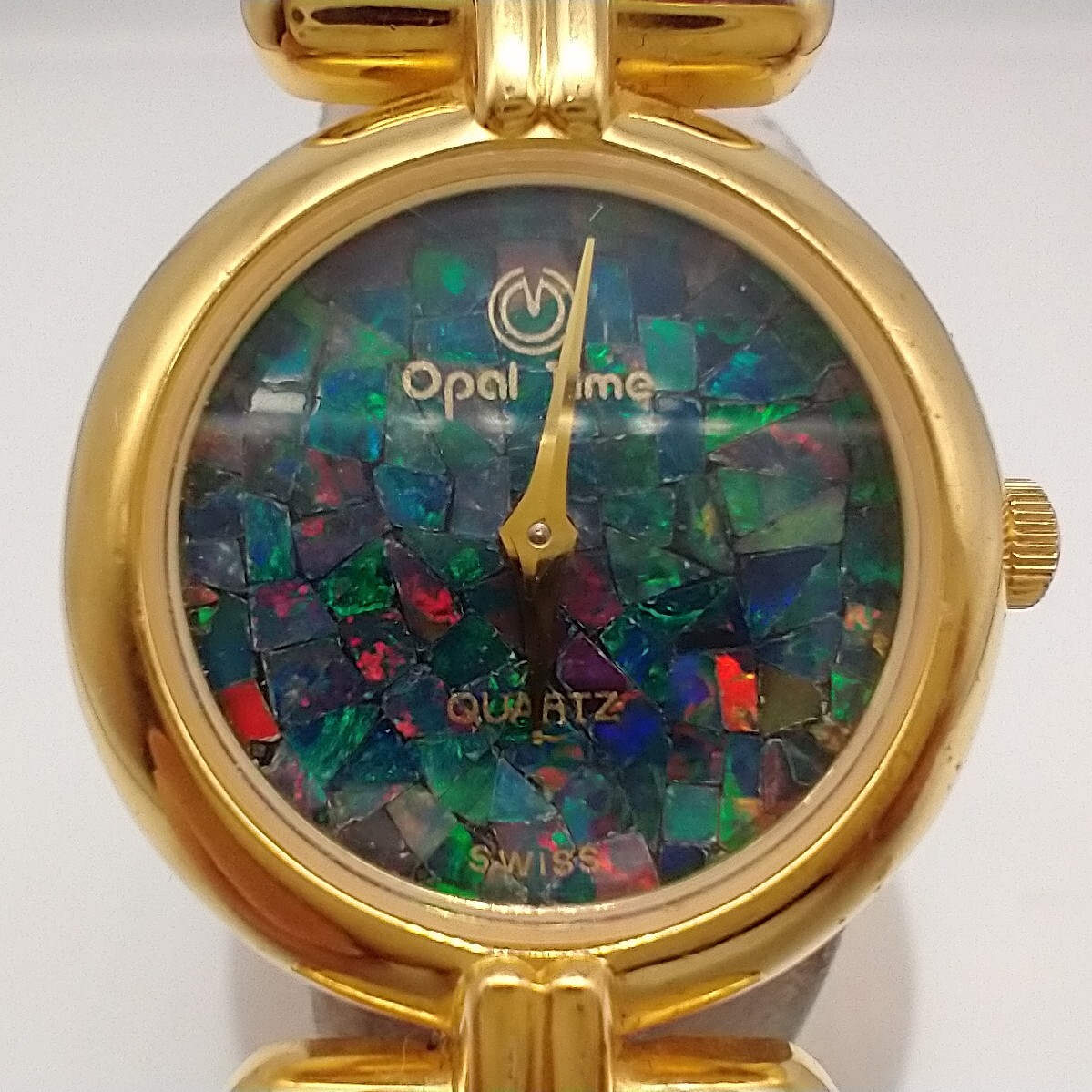 ジャンク opal time 10217 時計 クォーツ 不動の画像1