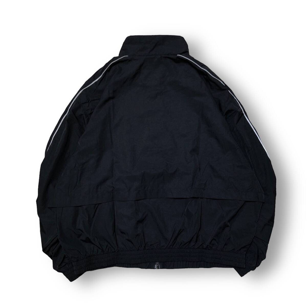 NIKE AS M NK SOLO SWSH WVN TRK JKT ソロ スウッシュ ウーブン トラック ジャケット ブラック SIZE 2XL タグ付 ナイキ 店舗受取可の画像2