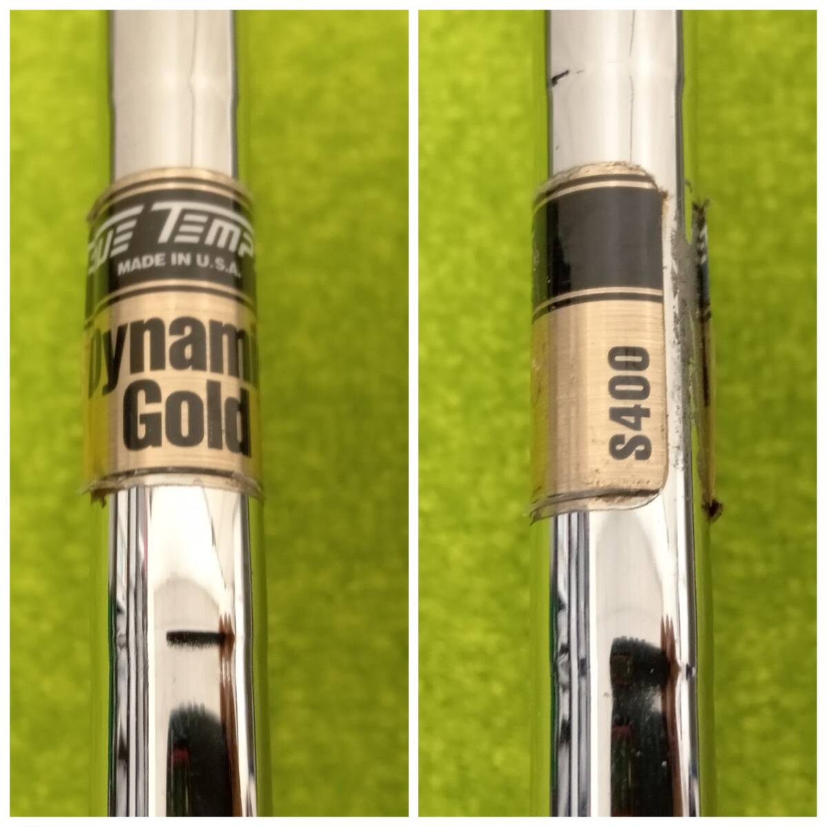 ヤマハ inpres X V Forged（2008）アイアンセット 5〜9.P 6本セット Dynamic Gold S400_画像6