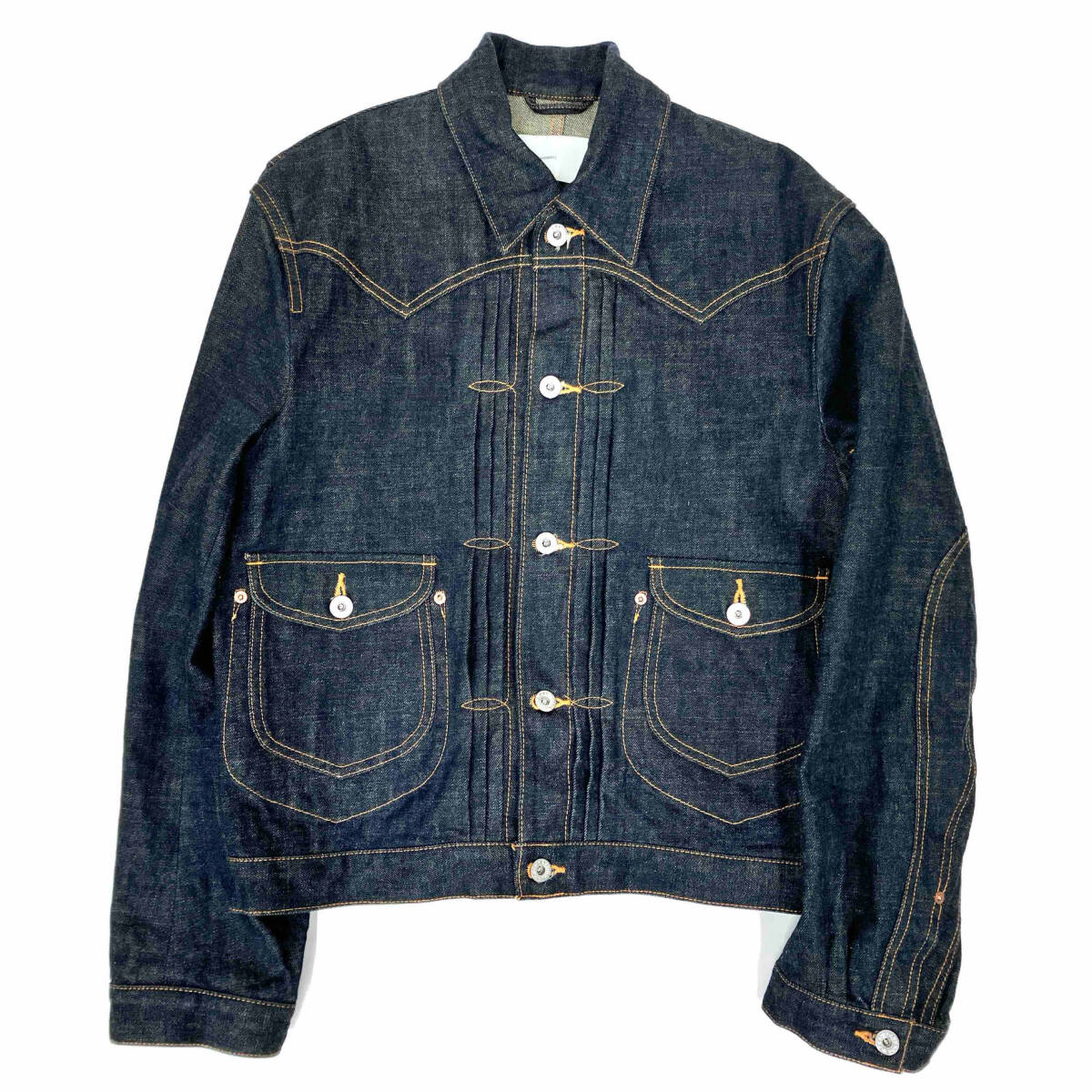 SUGARHILL シュガーヒル CLASSIC DENIM JACKET クラシック デニムジャケット Gジャン CLASS01 アメカジ 日本製 MADE IN JAPAN サイズ3_画像1