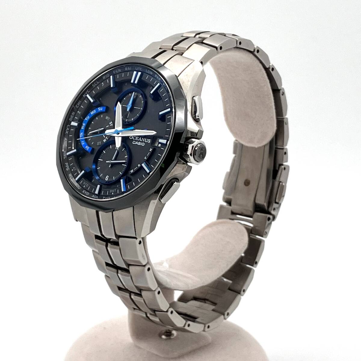 超美品 22780円 【可動品】CASIO OCEANUS OCW-S3001 チタン 電波 OCEANUS