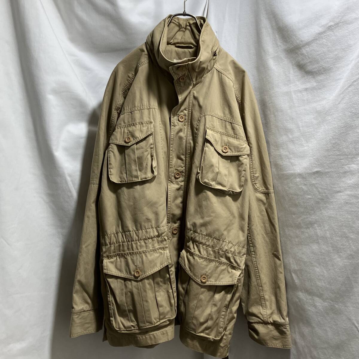 【楽天ランキング1位】 ハンティング風ジャケット L.L.Bean フィールドジャケット 店舗受取可 エルエルビーン ベージュ M 男性用