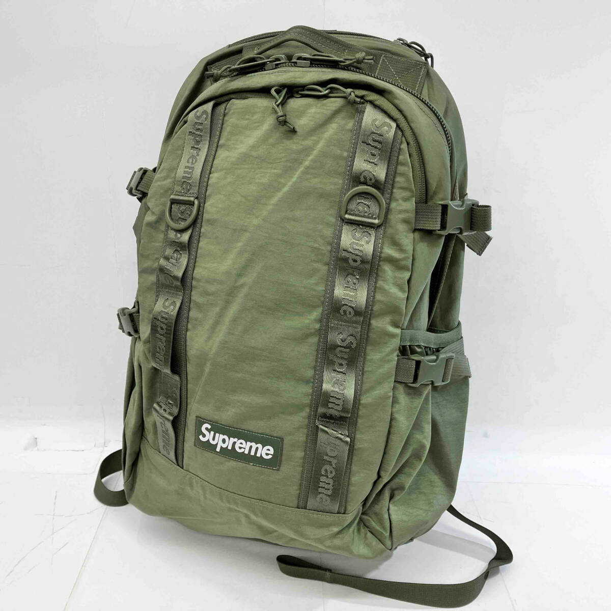 Supreme 20FW Backpack 21L 'Olive' シュプリーム 20FW バックパック 21L 'オリーブ' 2020FW AW リュック_画像1