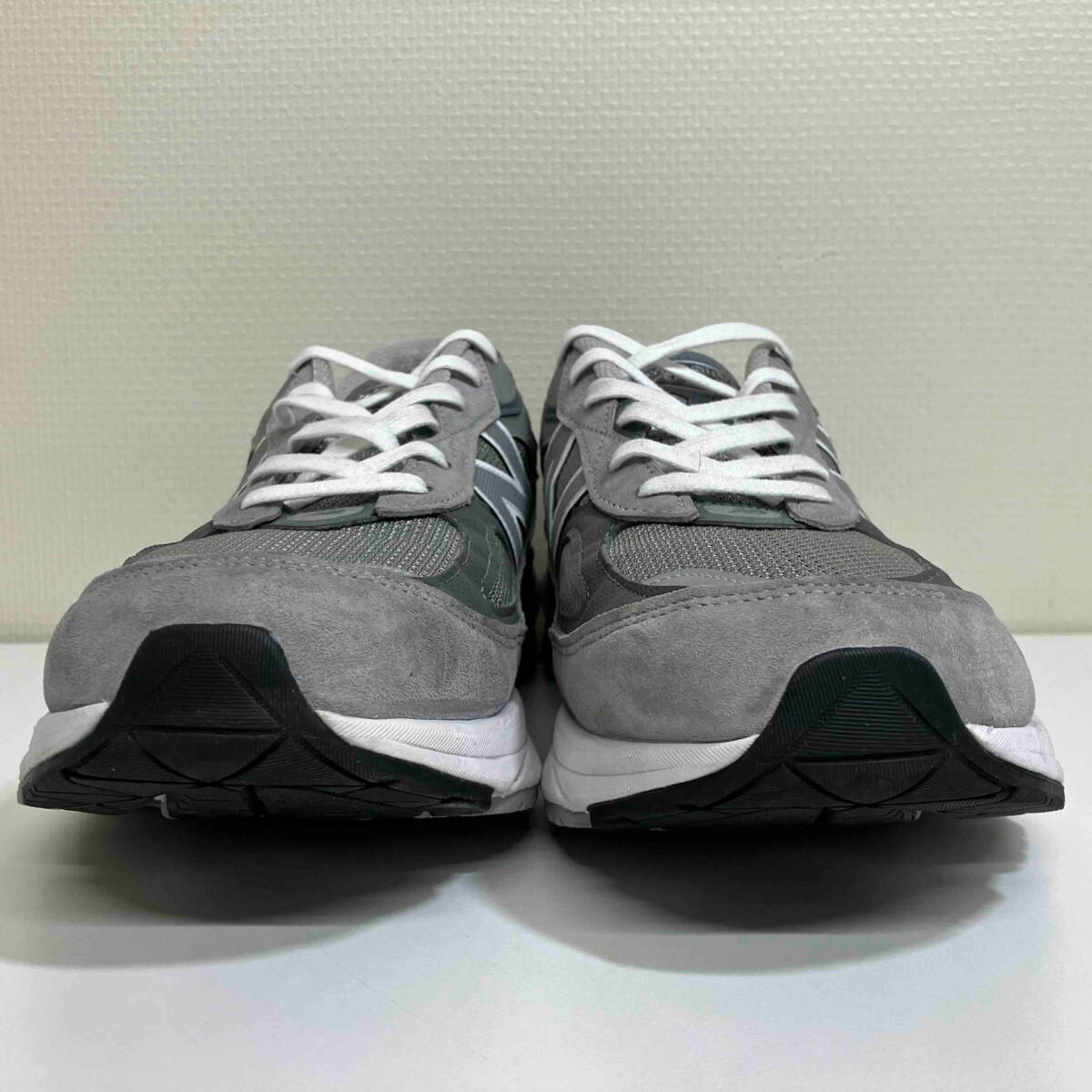 New Balance 990V6 GRAY with Shoelaces New balance M990GL6 серый размер 31cm
