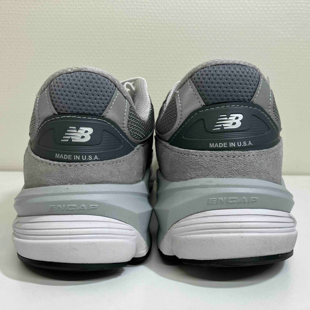 New Balance 990V6 GRAY with Shoelaces New balance M990GL6 серый размер 31cm