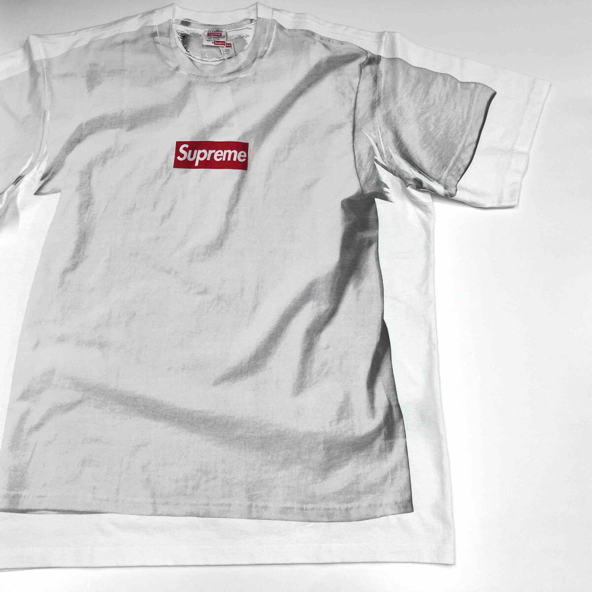 Supreme x MM6 Maison Margiela Box Logo Tee 'White' シュプリーム メゾンマルジェラ ボックスロゴ 半袖 Tシャツ ホワイトの画像4