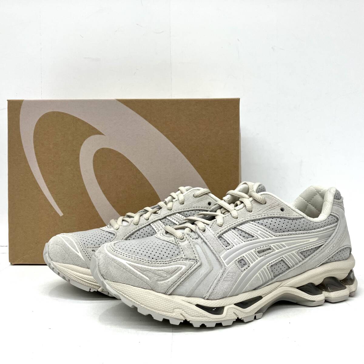 asics GEL-KAYANO 14 OSTGR/SMKG アシックス ゲルカヤノ 14 1201A244-020 スニーカー ランニングシューズ サイズ25.5cmの画像1