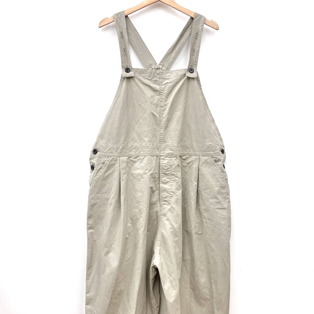 Veritecoeurvelite cool cotton tuck overall coverall long One-piece MADE IN JAPAN VC-2439U size 1