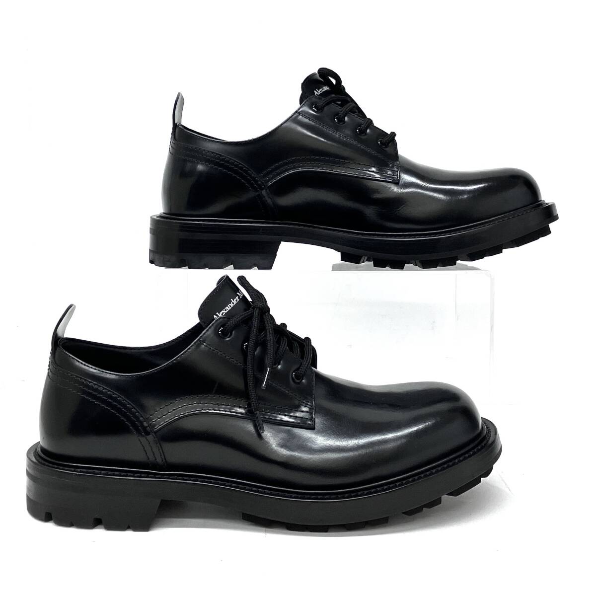 Alexander McQueen Alexander McQueen dress shoes leather shoes thickness bottom imported car brand MADE IN ITALY size 43
