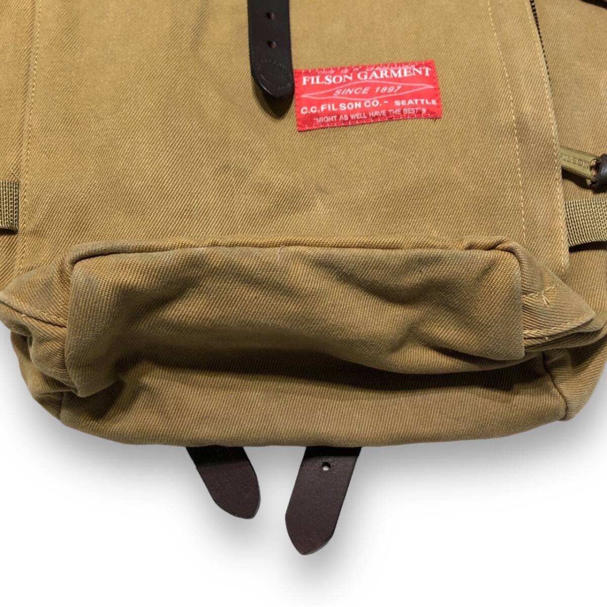 FILSON GARMENT RED LABEL ロールトップリュックサック バックパック STYLE FRM7252 フィルソンガーメントレッドレーベル_画像3