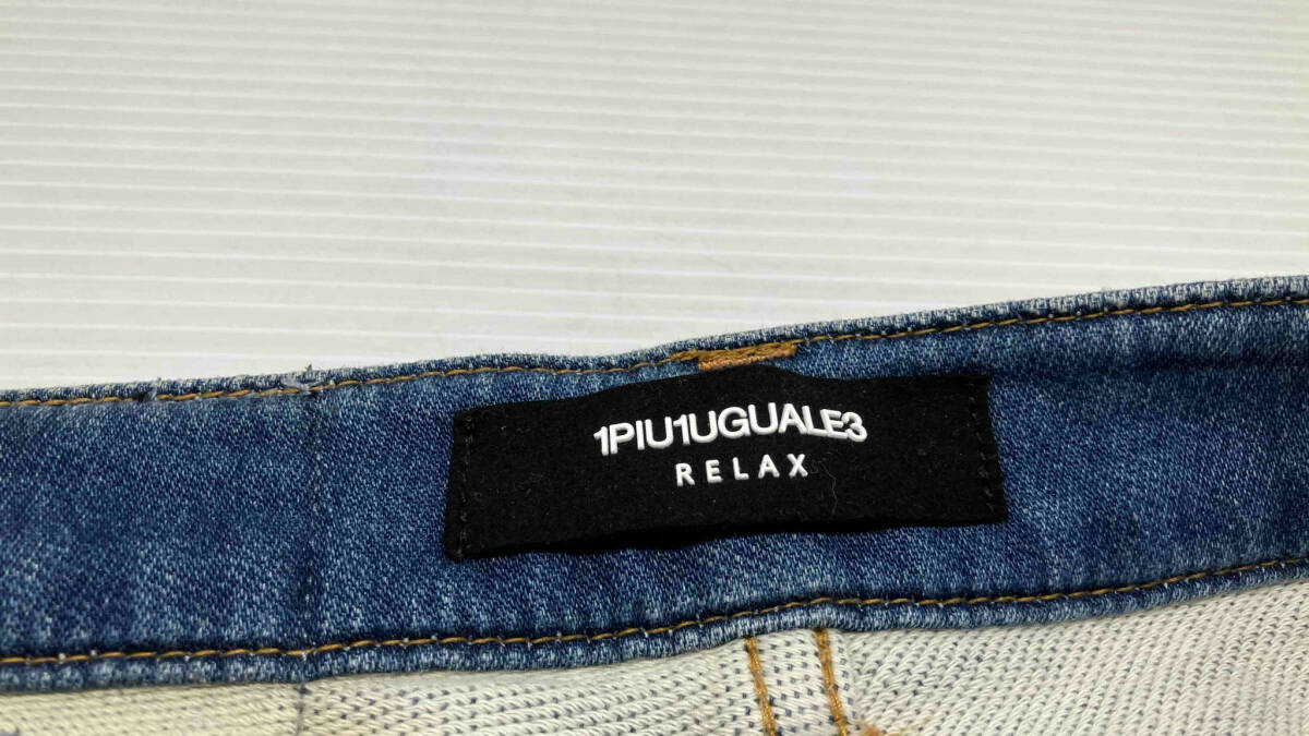 ★ 1PIU1UGUALE3 RELAX ジーンズ メンズ Sサイズ ブルー 通年_画像4