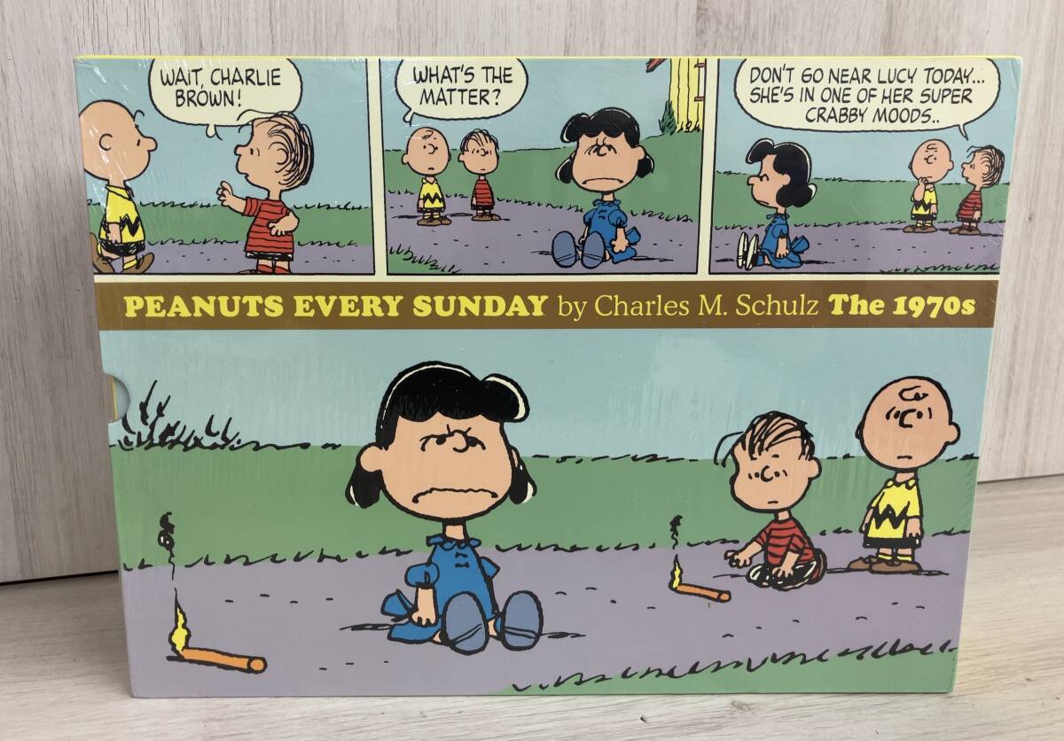 【未開封品】PEANUTS EVERY SUNDAY by Charles M.Schulz The 1970s 【1971-1975／1976-1980 2冊セット】スヌーピーの画像1