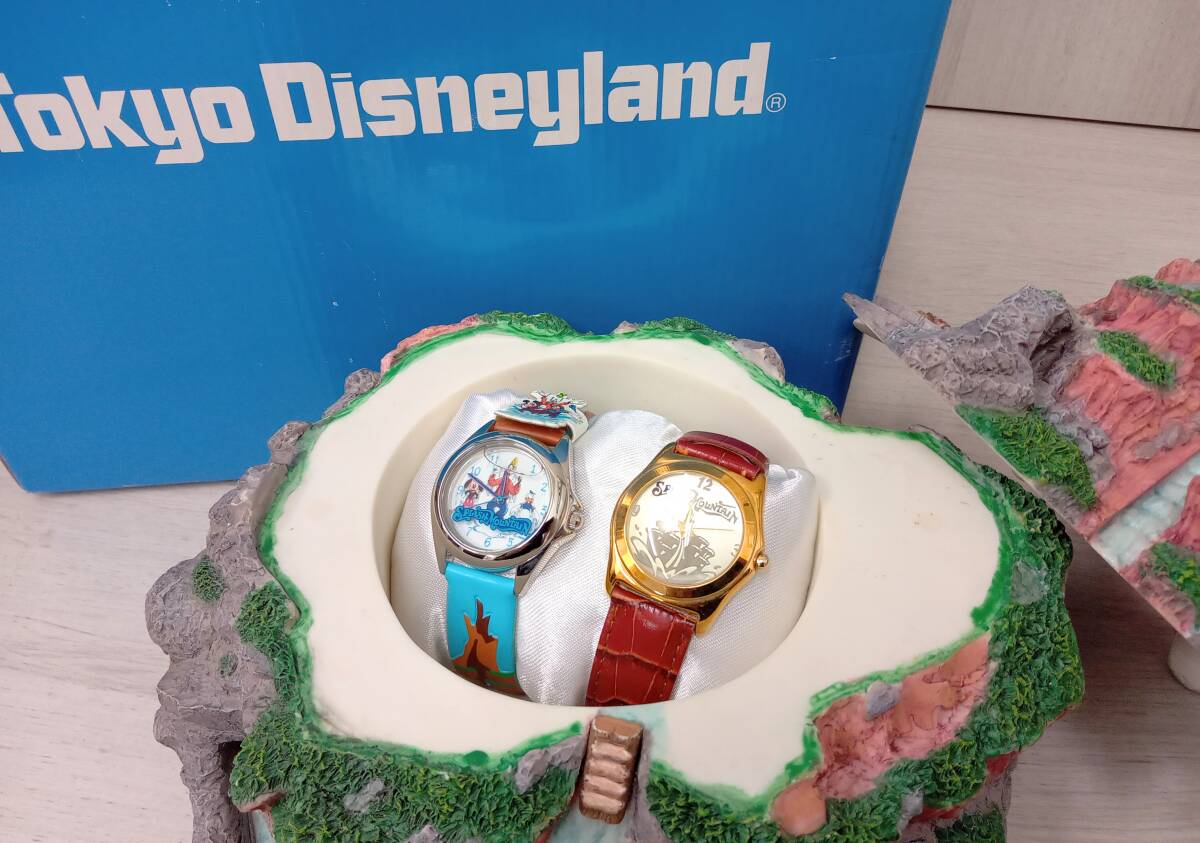 Disney ディズニー 東京ディズニーランド 開園20周年記念 腕時計2本セット スプラッシュマウンテン クォーツの画像1