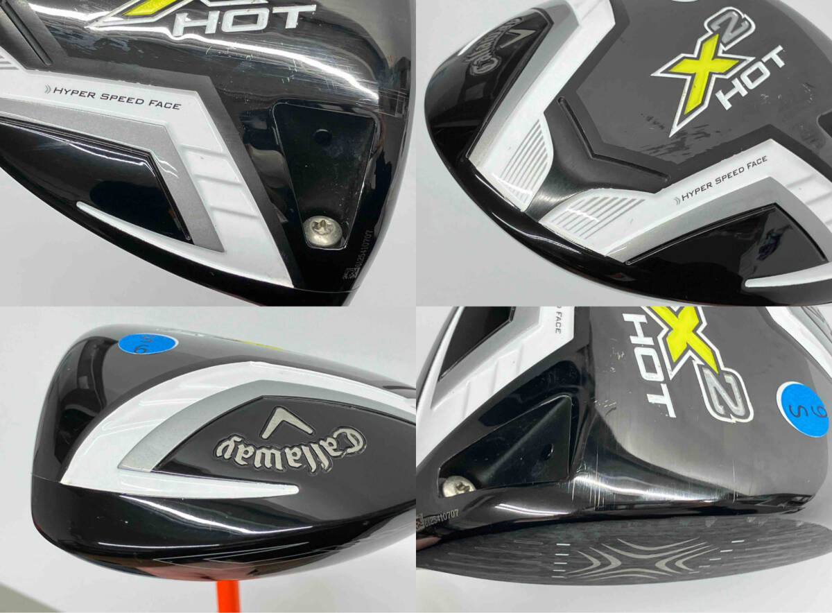 【ヘッドカバー無し】Callaway キャロウェイ X2 HOT 9.0° ドライバー フレックス S 店舗受取可_画像9