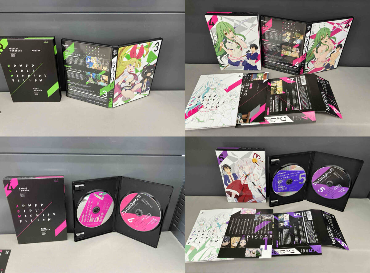 【※※※】[全6巻セット]武装少女マキャヴェリズム 第1~6巻 限定版(Blu-ray Disc)の画像4