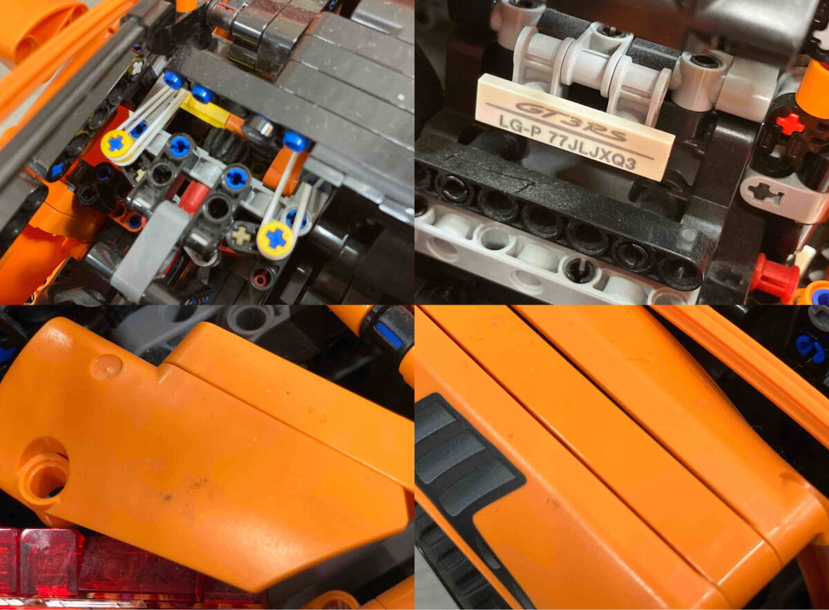 【ジャンク】 LEGO レゴ テクニック ポルシェ 911GT3 RS 42056の画像9