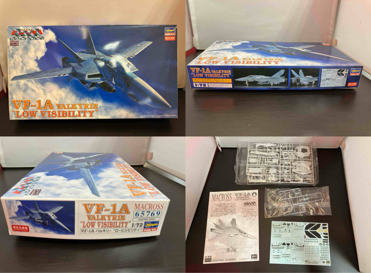 ハセガワ マクロス プラモデル まとめ売り 1/72 VF-1D バルキリー VF-1A バルキリー エンジェルバーズ ロービジビリティ 他の画像4