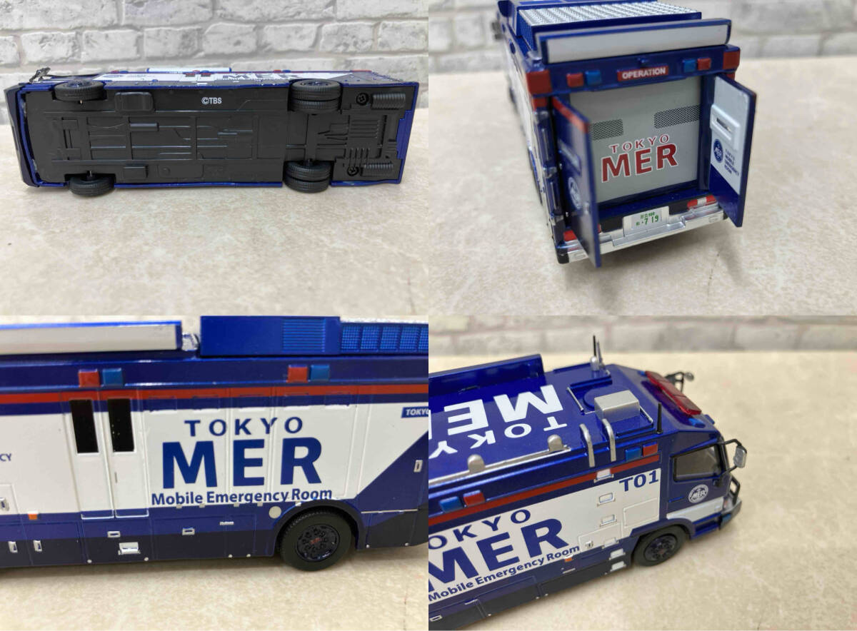 ミニカー TOKYO MER 走る緊急救命室 1/64ダイキャストカー TBS プレミアムミニカー Era CAR エラカーの画像7