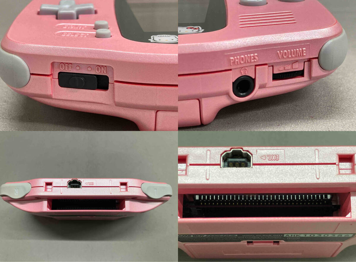 ハローキティ ゲームボーイアドバンス スペシャルボックス Nintendo ミラクルファッションメーカー サンリオ ソフト付きの画像4