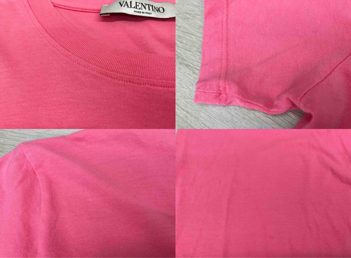 VALENTINO Valentino pink 000004566901 Logo T-shirt short sleeves T-shirt size XS