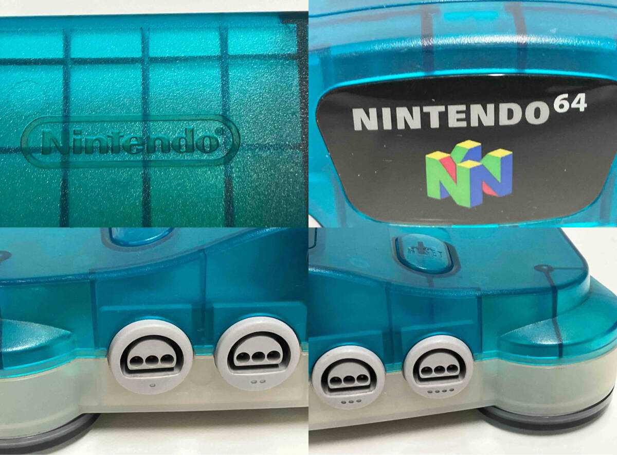 【動作確認済】 Nintendo64 クリアブルー NUS-001 ニンテンドーの画像6