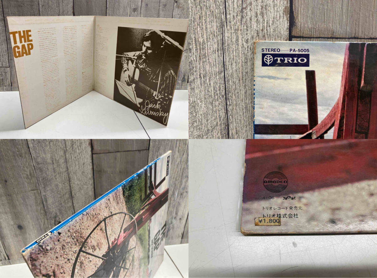 【LP盤】 JACK GRUNSKY/ジャック・グルンスキー THE GAP TRIO/トリオ/ステレオ PA5005_画像3