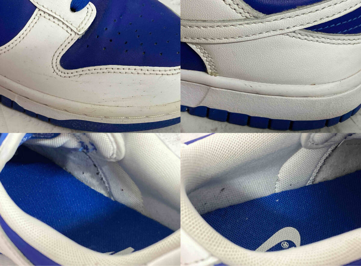 NIKE ナイキ DUNK LOW RETRO ダンクローレトロ DD1391-401 スニーカー Racer Blue and White 26.5cm 店舗受取可_画像7