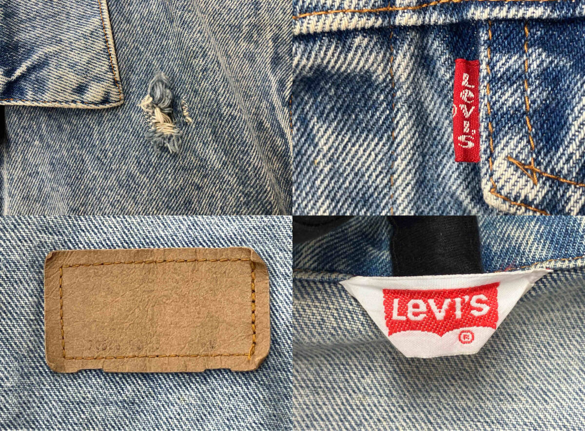 Levi's リーバイス デニムジャケット 70506 02 15 U42 サイズ表記M ブルー 店舗受取可_画像7