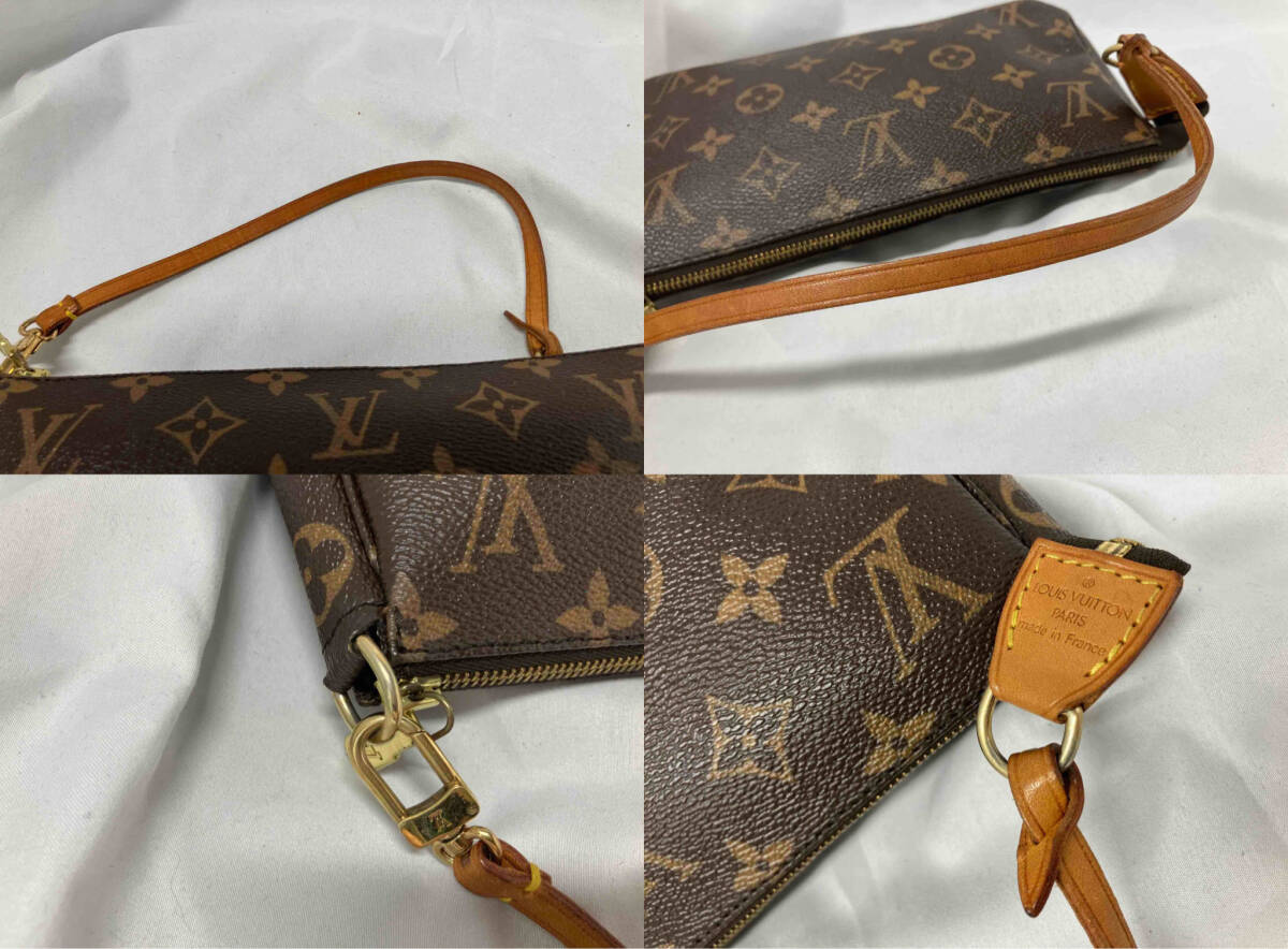 LOUIS VUITTON／ルイヴィトン モノグラム ポシェットアクセソワール／ バッグ ショルダーストラップ付の画像7