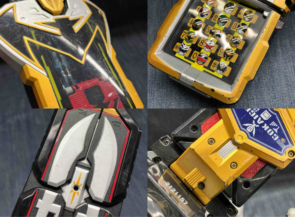  Pirate Squadron Gokaiger toy set sale mobaire-tsu/go- kai cell la-/go- kai gun / super Squadron Robot / Len jerky (26-08-21)