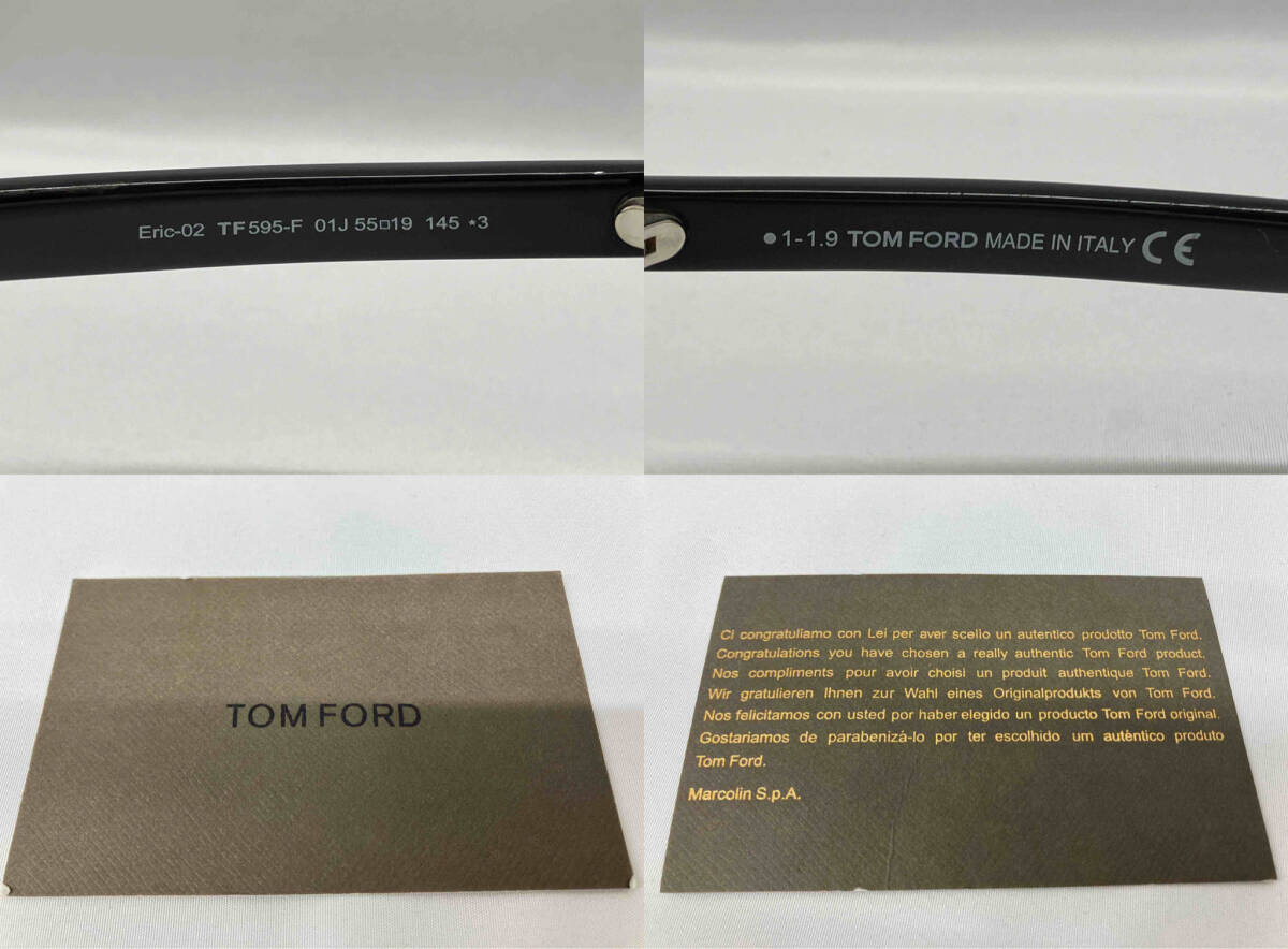 TOM FORD トムフォード　サングラス　アイウェア　メガネ　TF595-F 箱　ケース付き_画像4