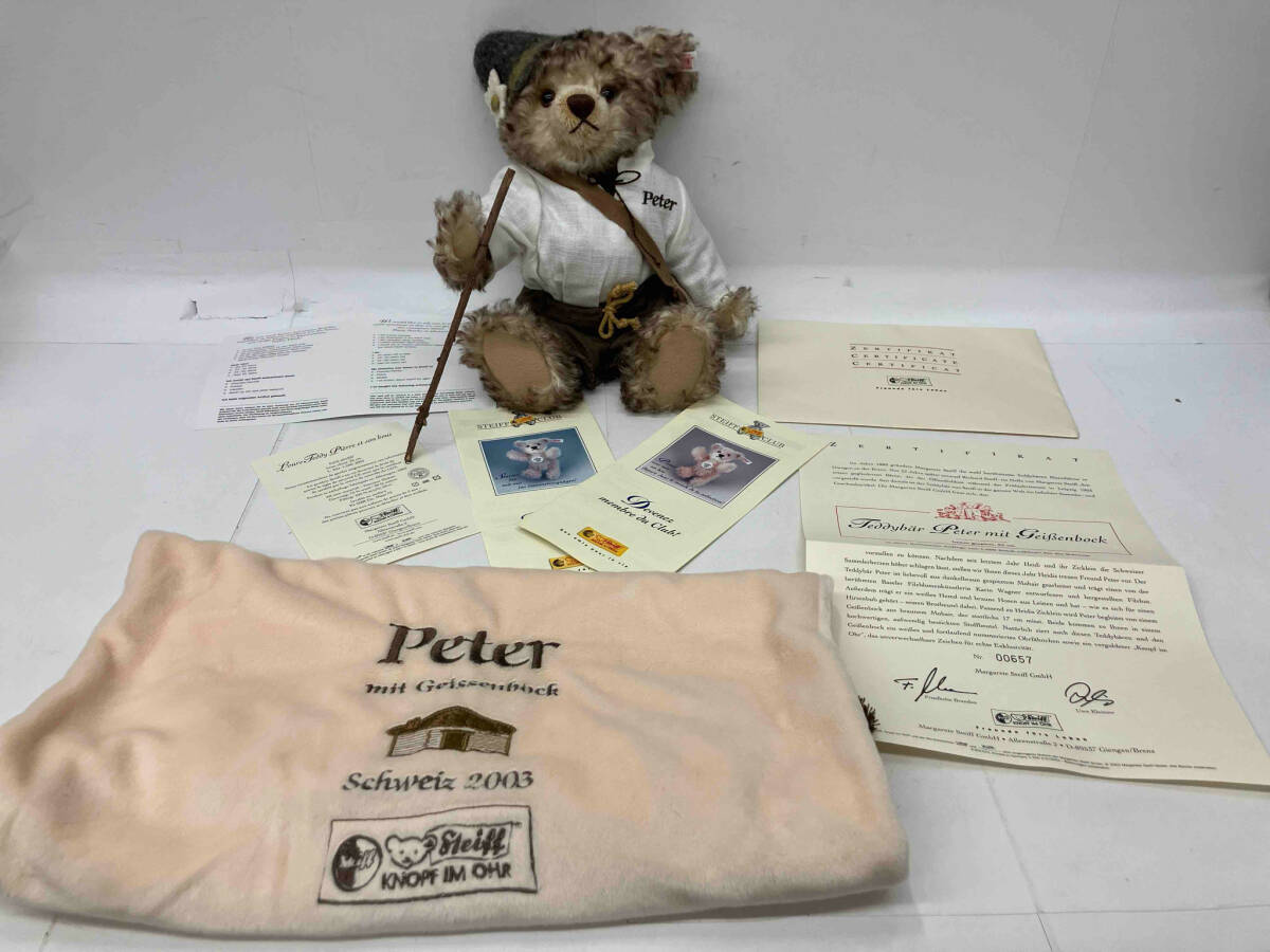超安い品質 Steiff 店舗受取可 シュタイフ ペーター 2003 Peter シュタイフ社