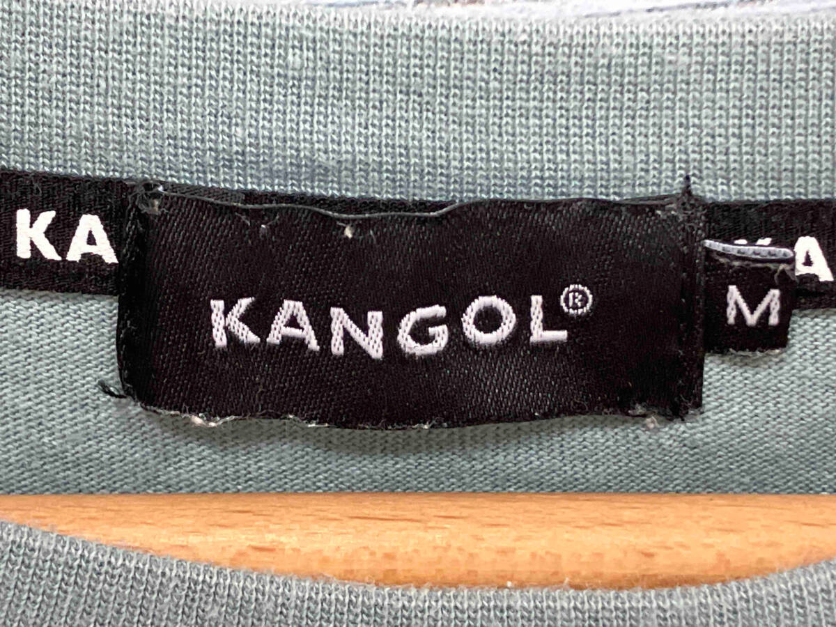 KANGOL カンゴール 長袖Tシャツ グリーン Mサイズ KPMC-10159_画像3