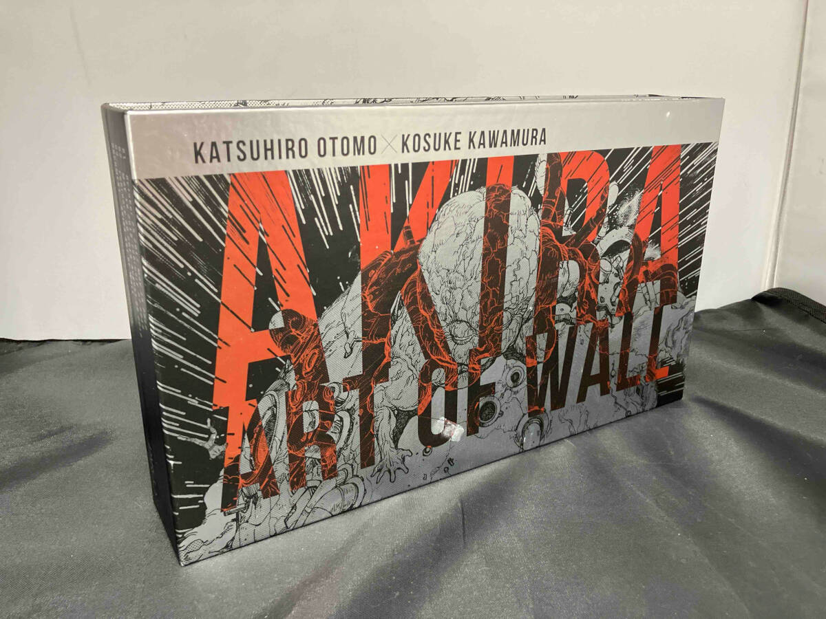 AKIRA ART OF WALL SPECIAL BOOK アキラ 展覧会スペシャルブック 4冊組・蛇腹ブック（スペシャルシルバーボックス入り） ※ポスター欠品の画像1