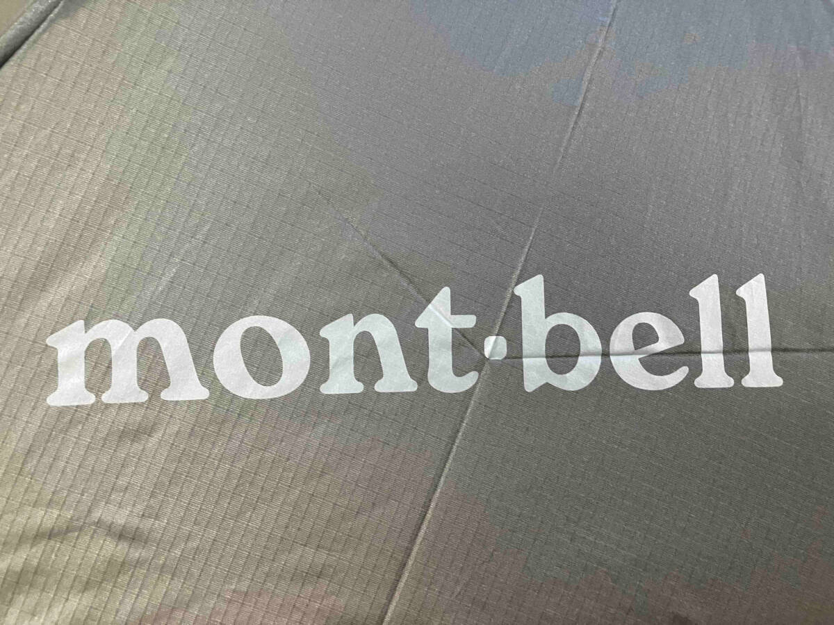 【チャコールグレー】未使用 mont-bell モンベル トレッキングアンブレラ 折りたたみ傘 150g 親骨の長さ55cm_画像4