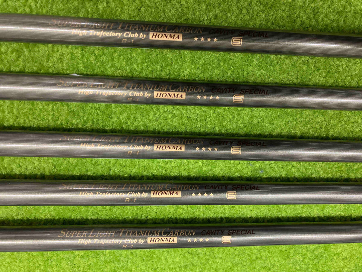 HONMA GOLF アイアン10本セット 金モグラ LB-737 星4の画像5